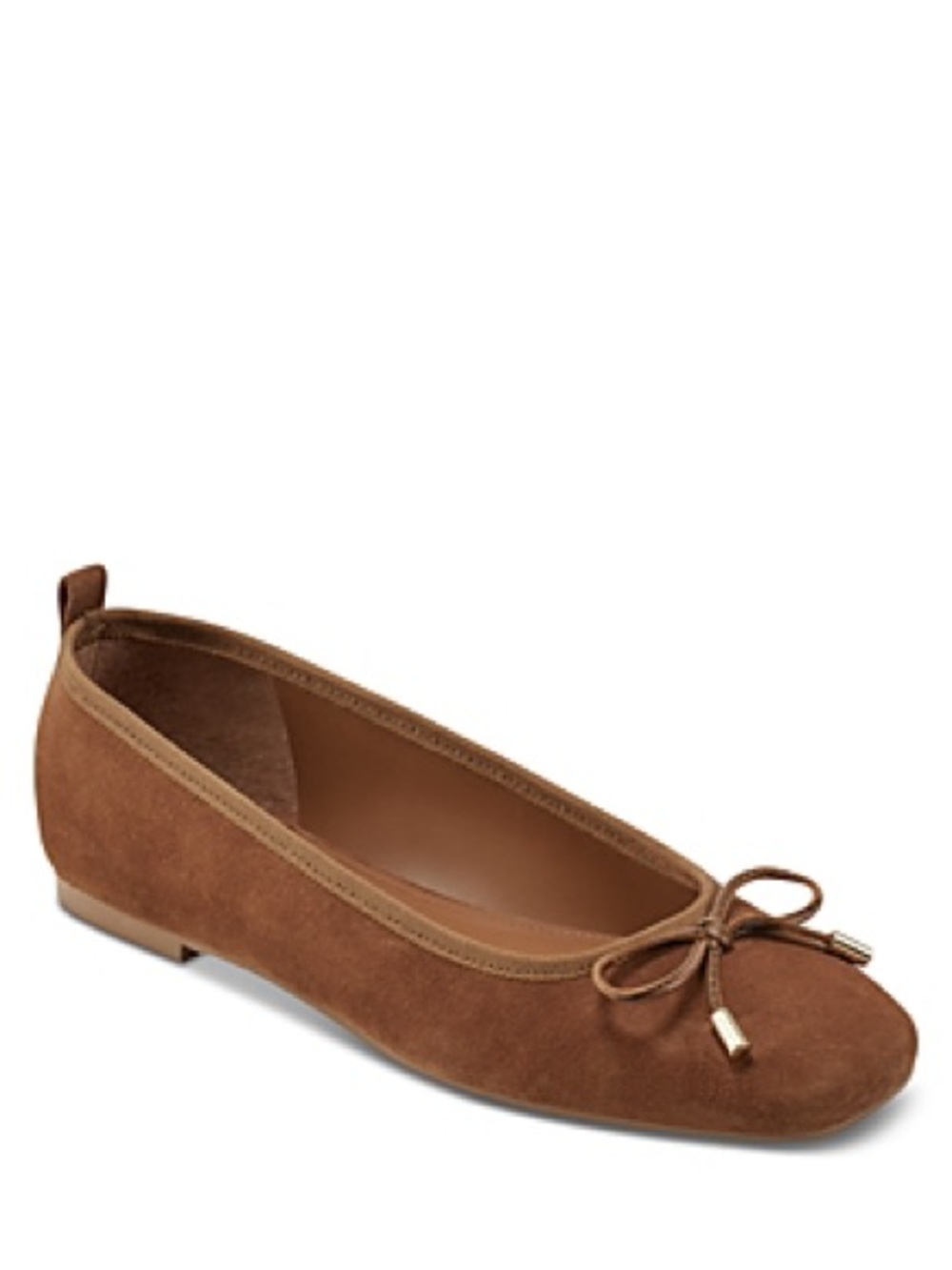 Marc Fisher Brown Suede Ballet Flats 5.5